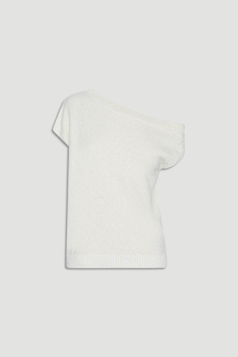 Sammi Tipped Shoulder Knit Top