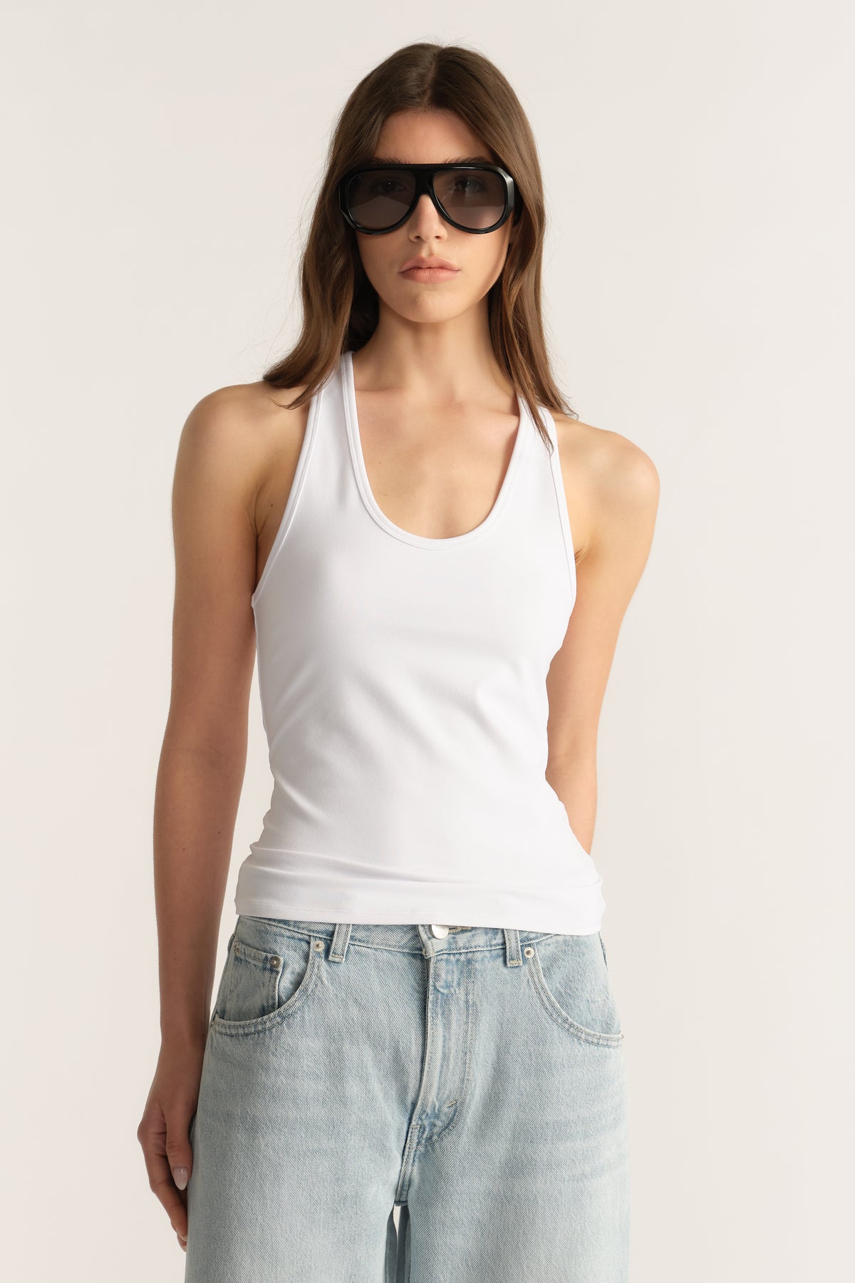 D-Luxe Sculpt Racer Back Tank