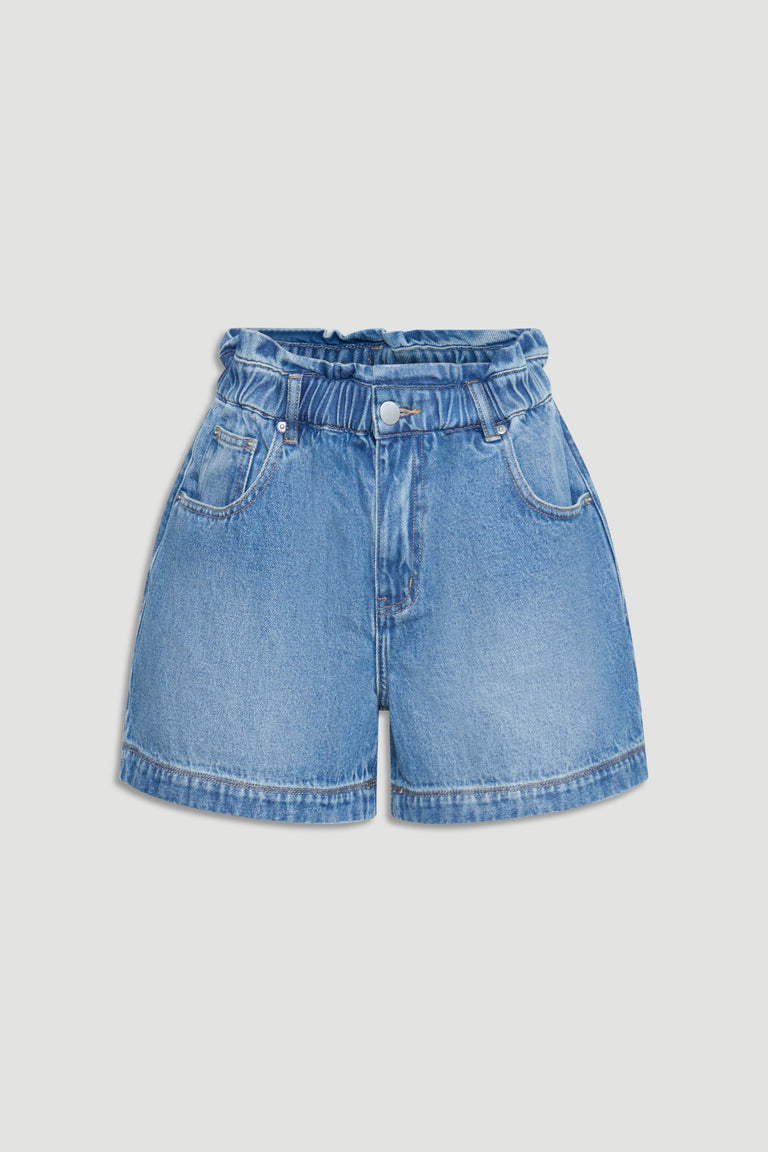 Tatiana Paperbag Denim Short