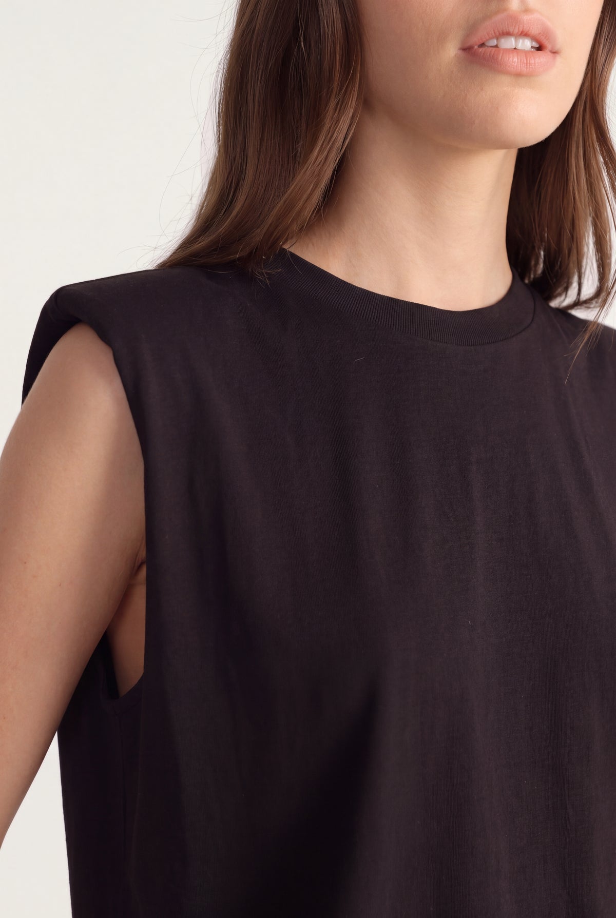 D-Luxe Shoulder Pad Tank
