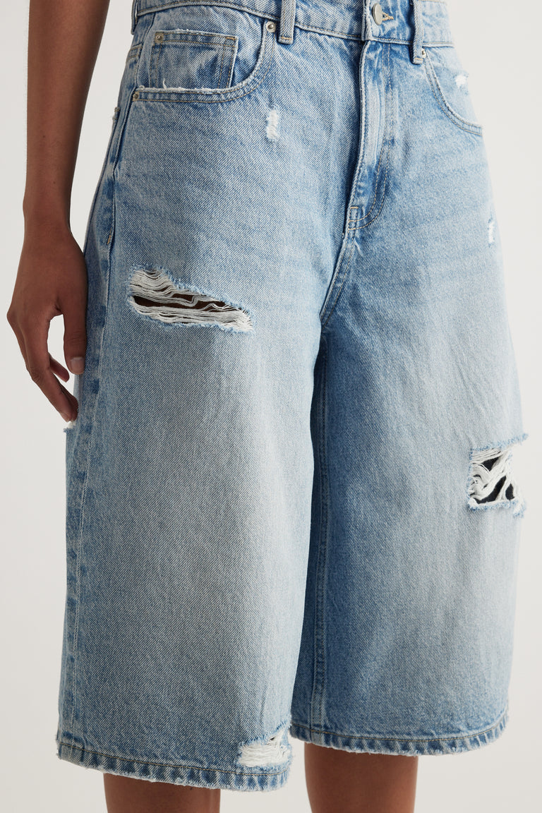Corey Longline Denim Short