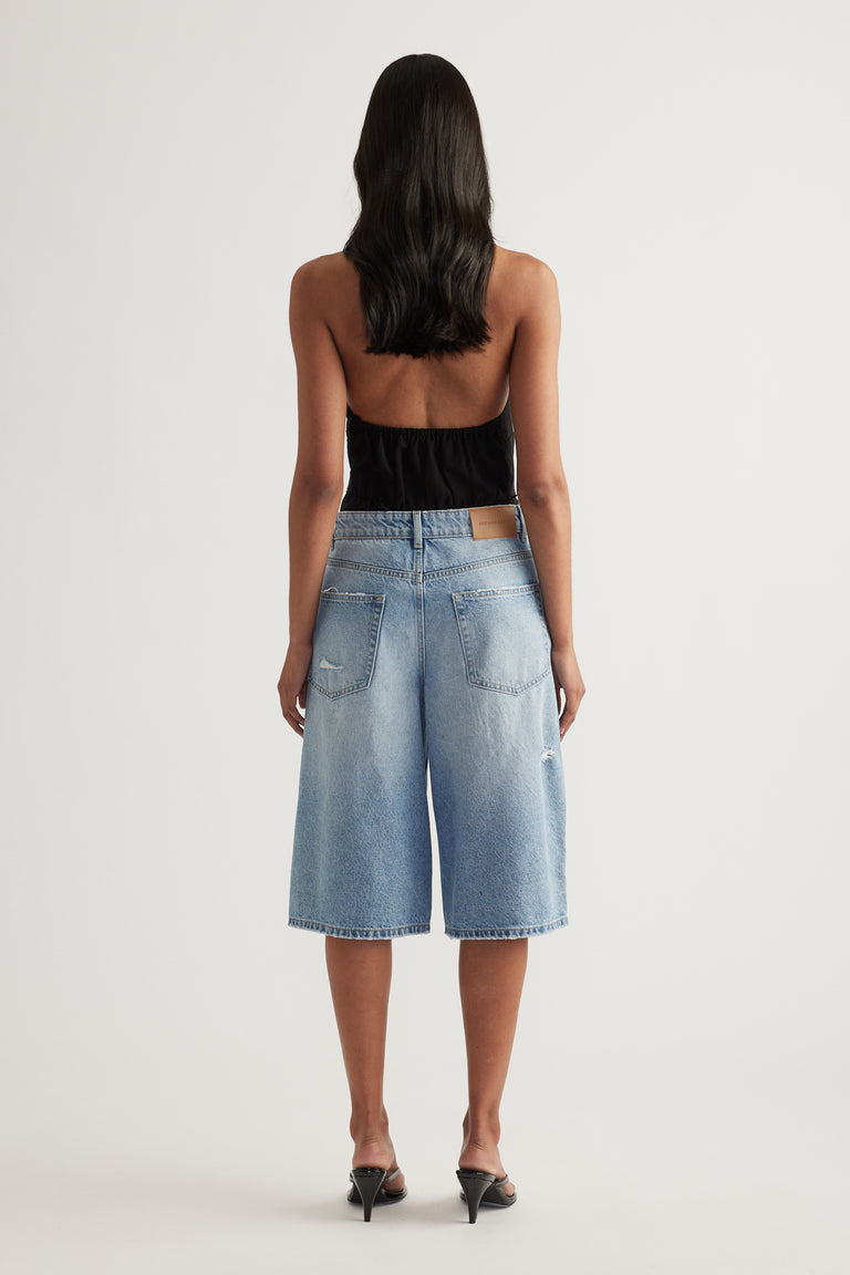 Corey Longline Denim Short