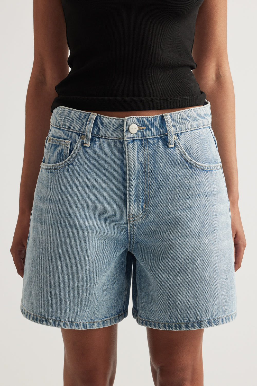 Abigail A-Line Denim Short