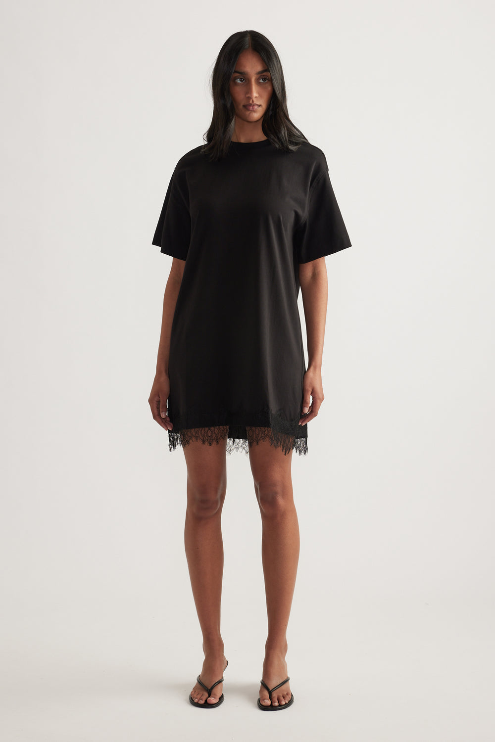 Melody Mini Lace Tee Dress