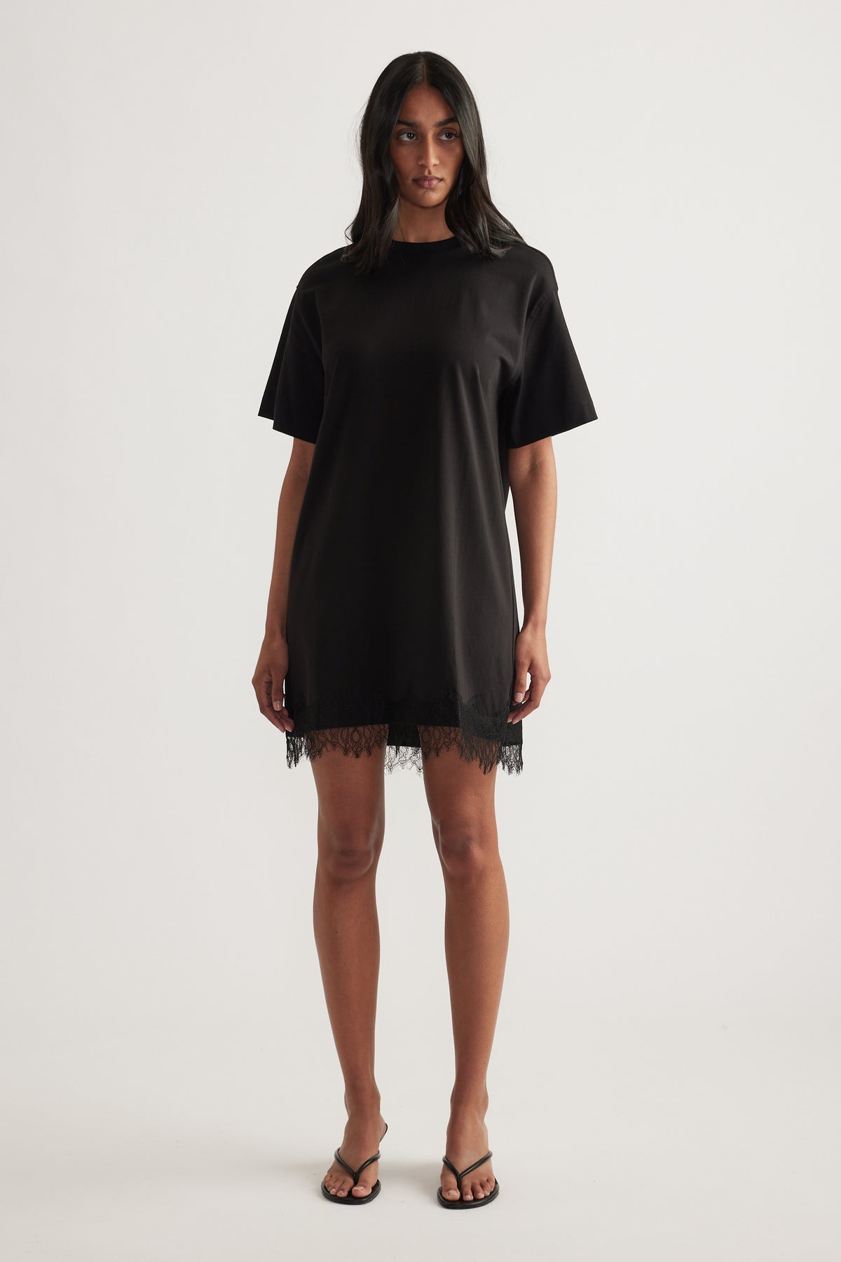 Melody Mini Lace Tee Dress