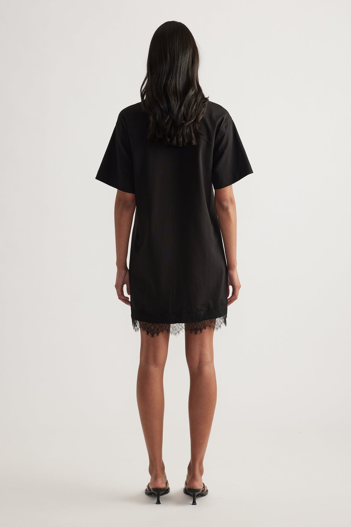 Melody Mini Lace Tee Dress