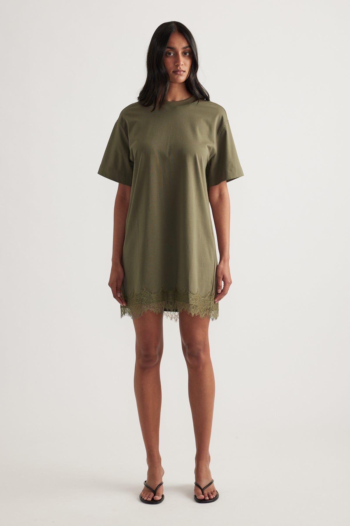Melody Mini Lace Tee Dress