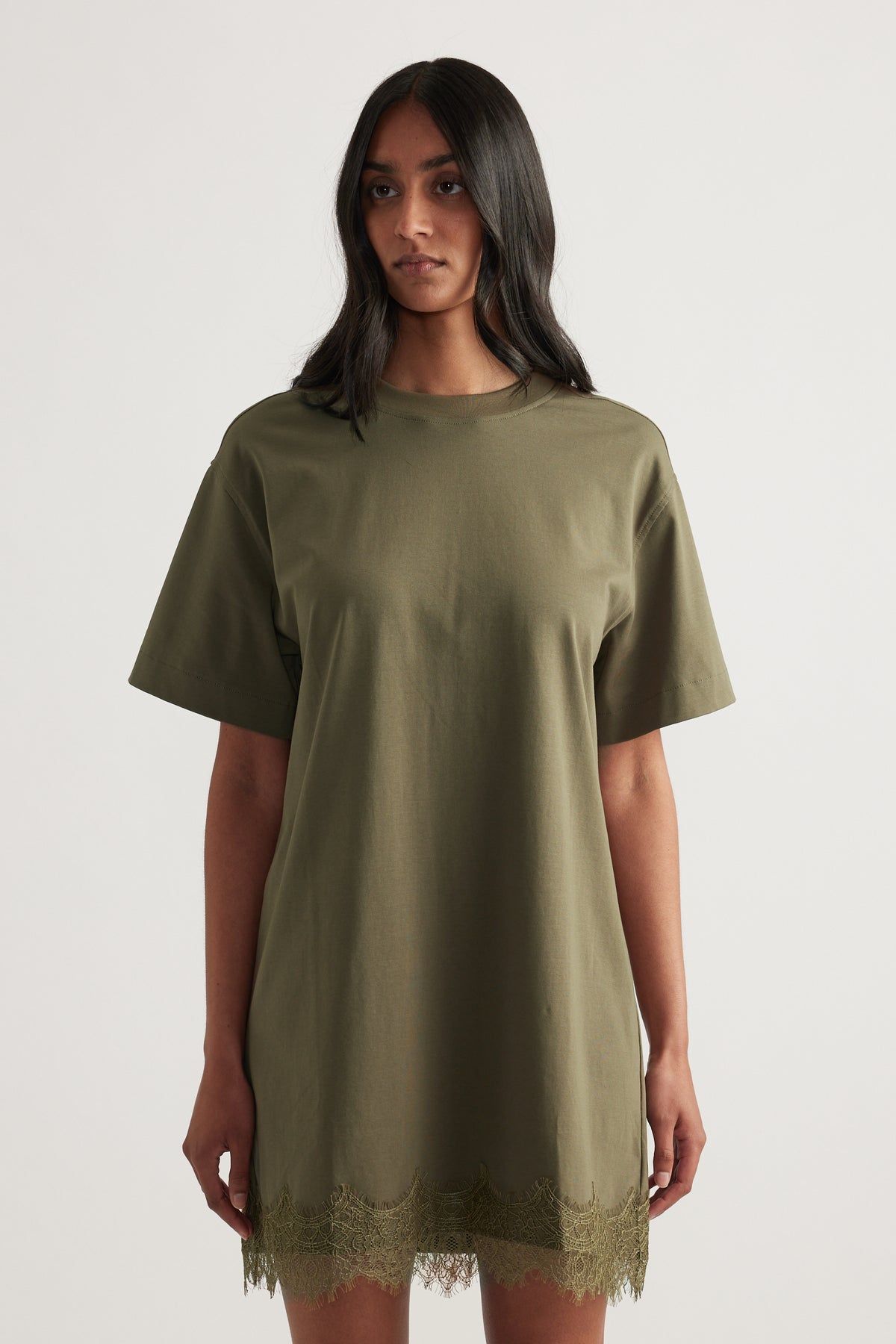 Melody Mini Lace Tee Dress