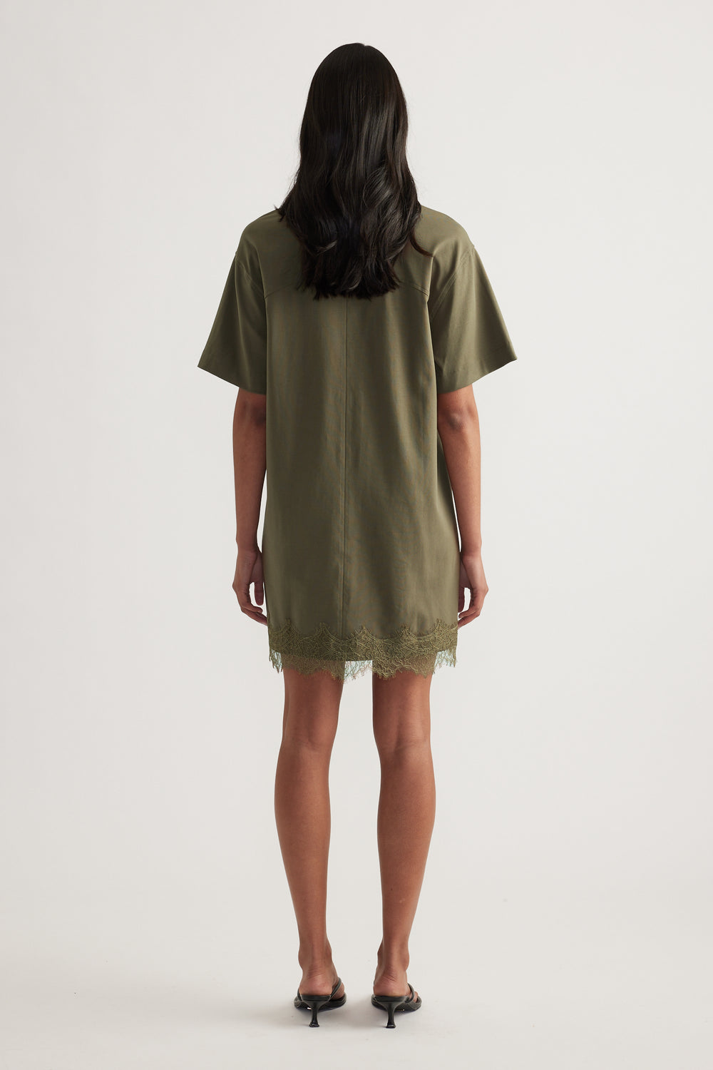 Melody Mini Lace Tee Dress