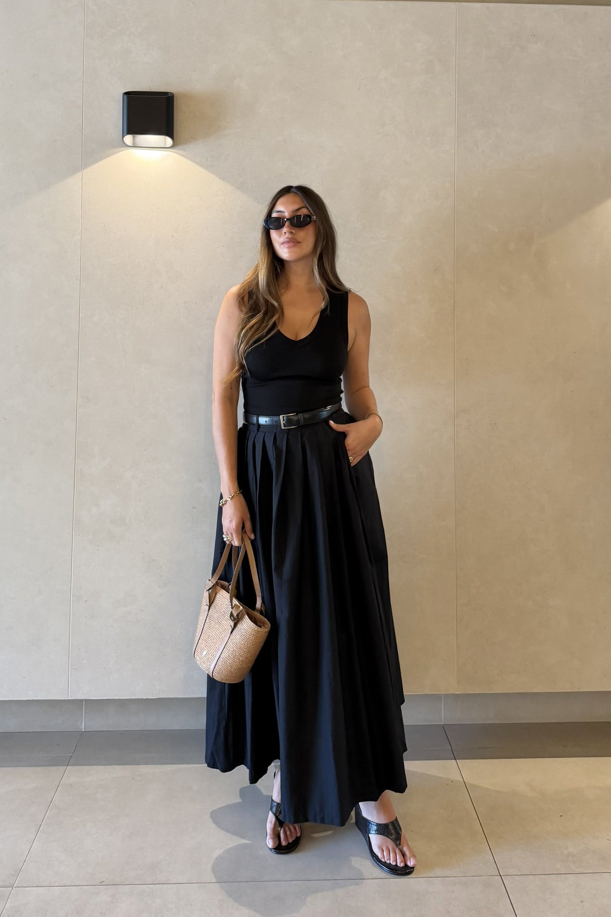 Susana Pleated Skirt