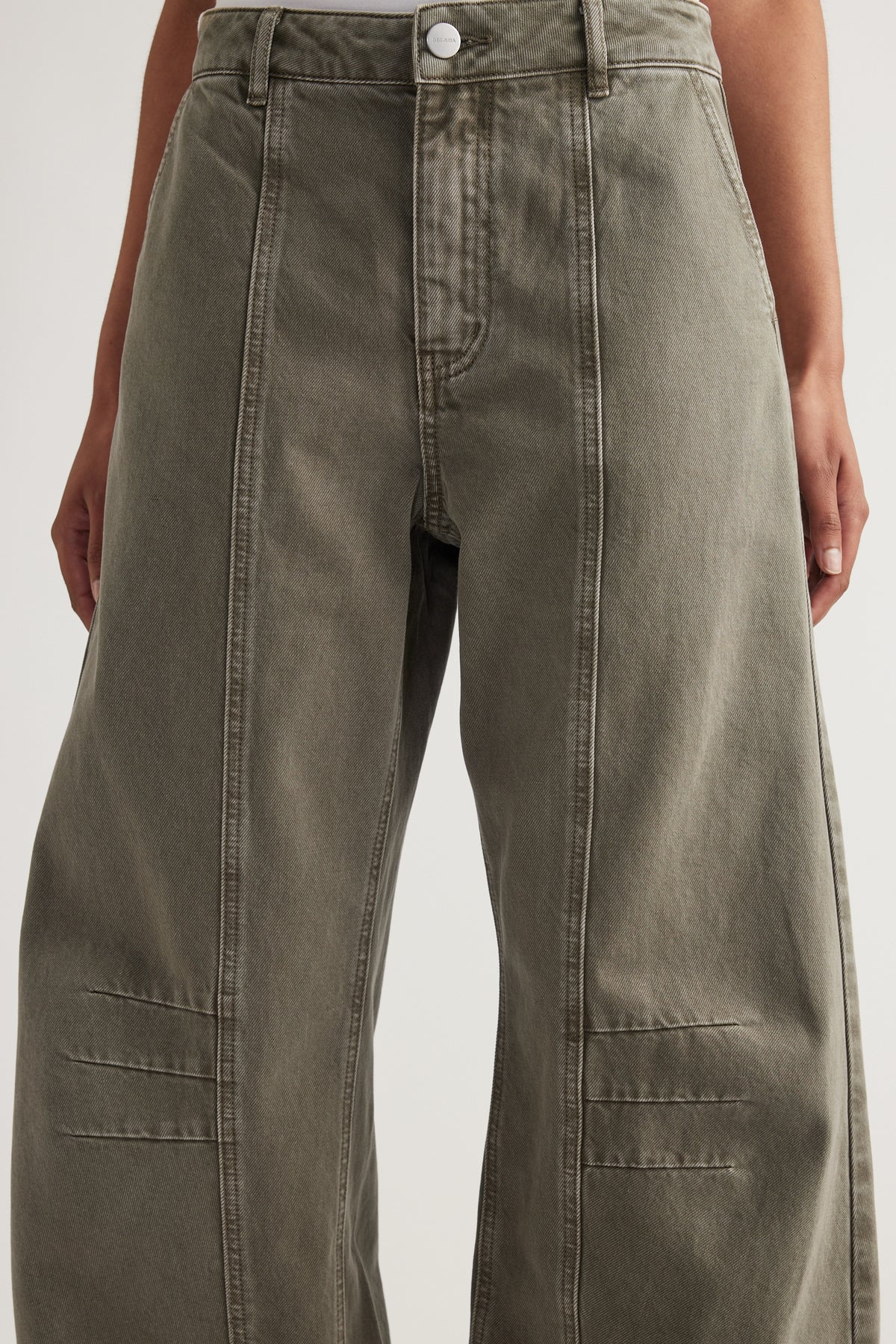 Amaya High Rise Barrel Jeans