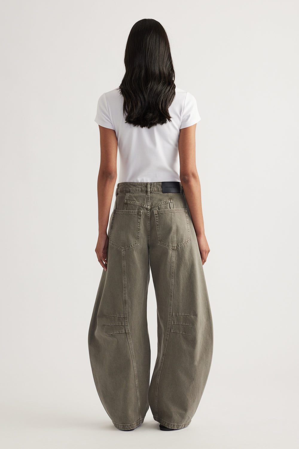 Amaya High Rise Barrel Jeans