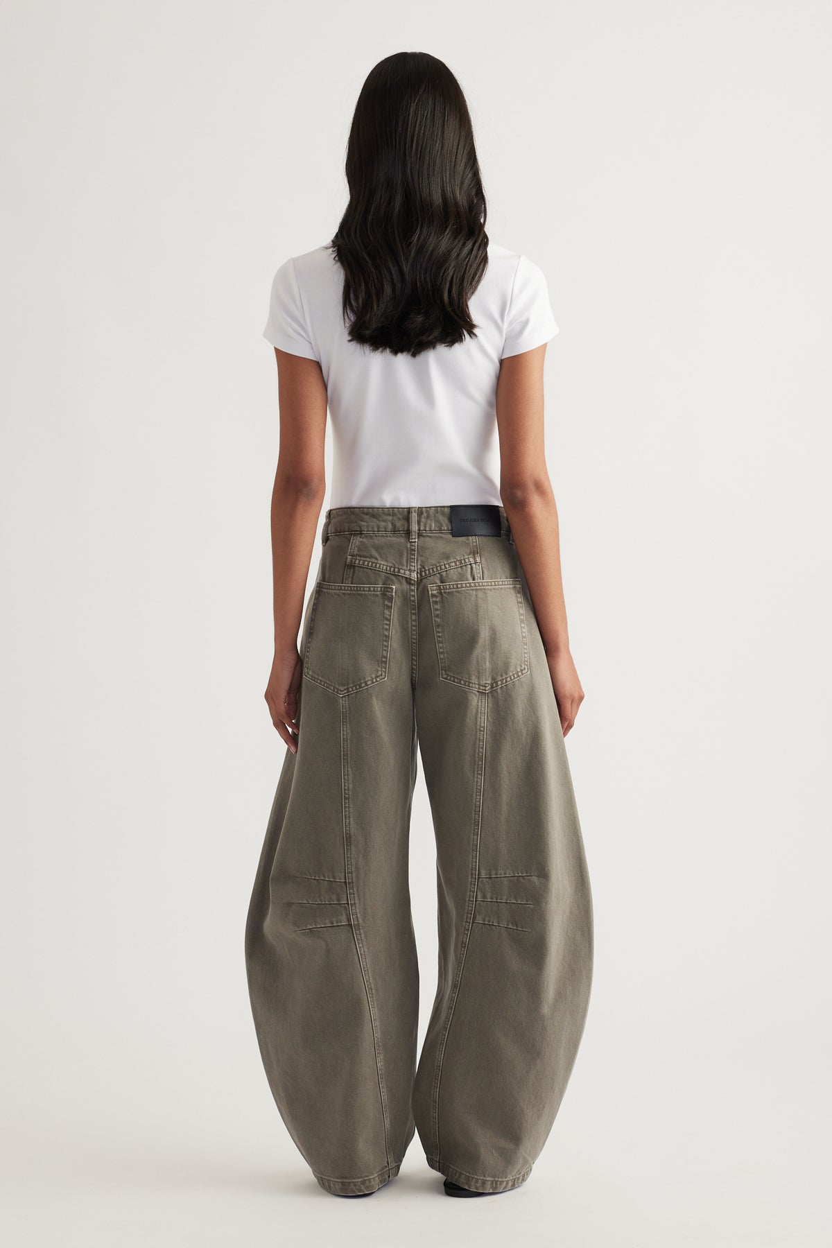 Amaya High Rise Barrel Jeans