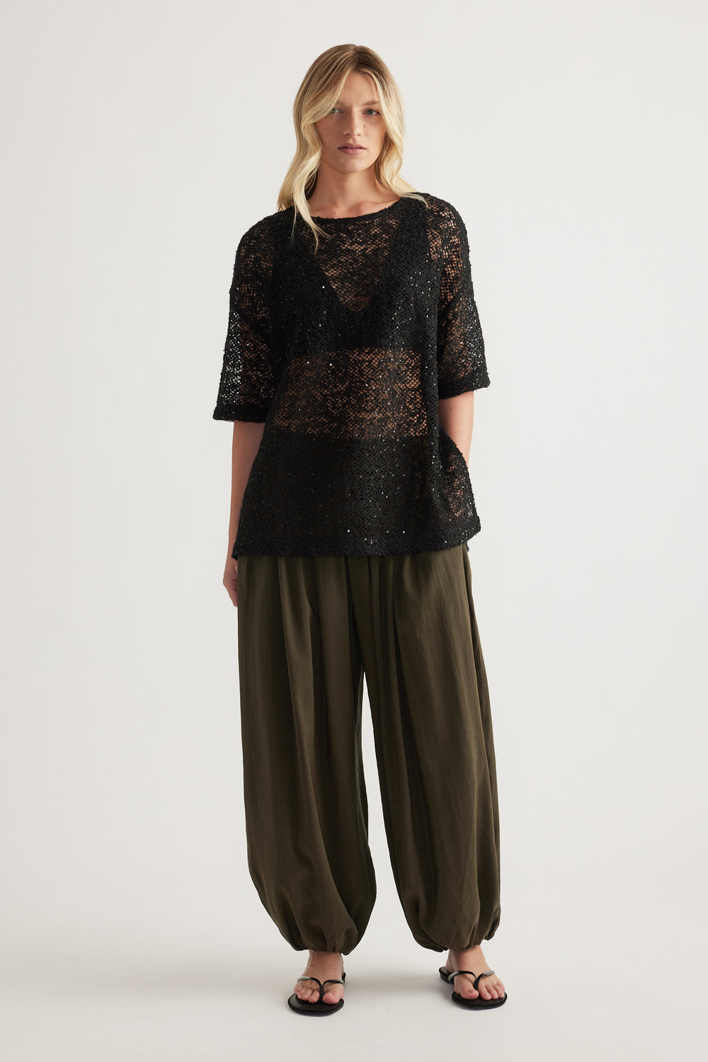 Maddie Sequin Boxy Tee