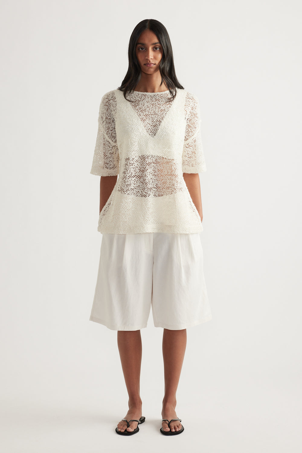 Maddie Sequin Boxy Tee