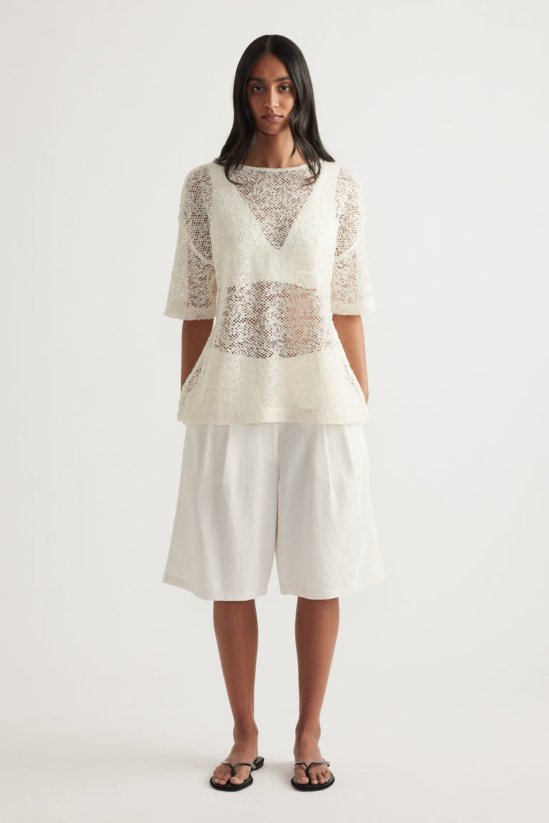 Maddie Sequin Boxy Tee