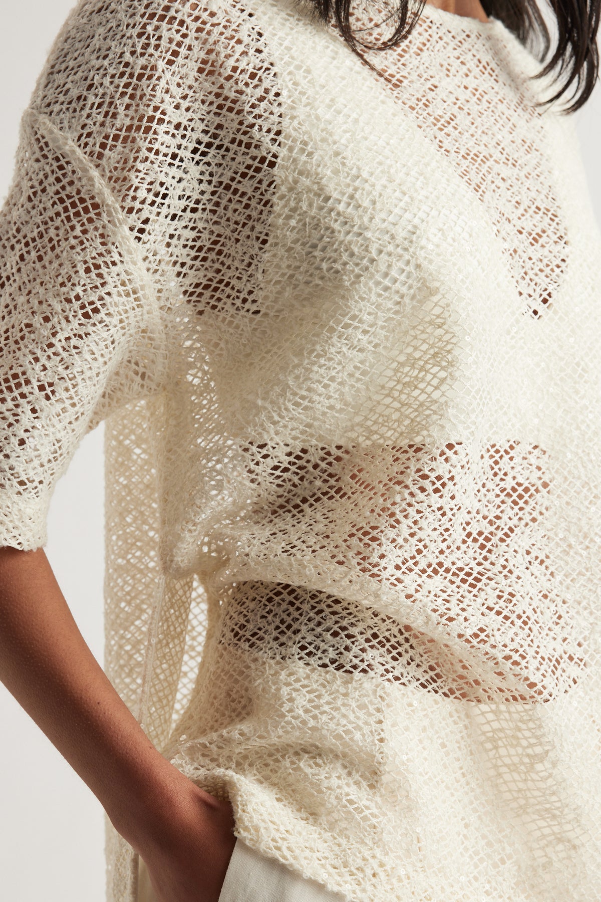 Maddie Sequin Boxy Tee