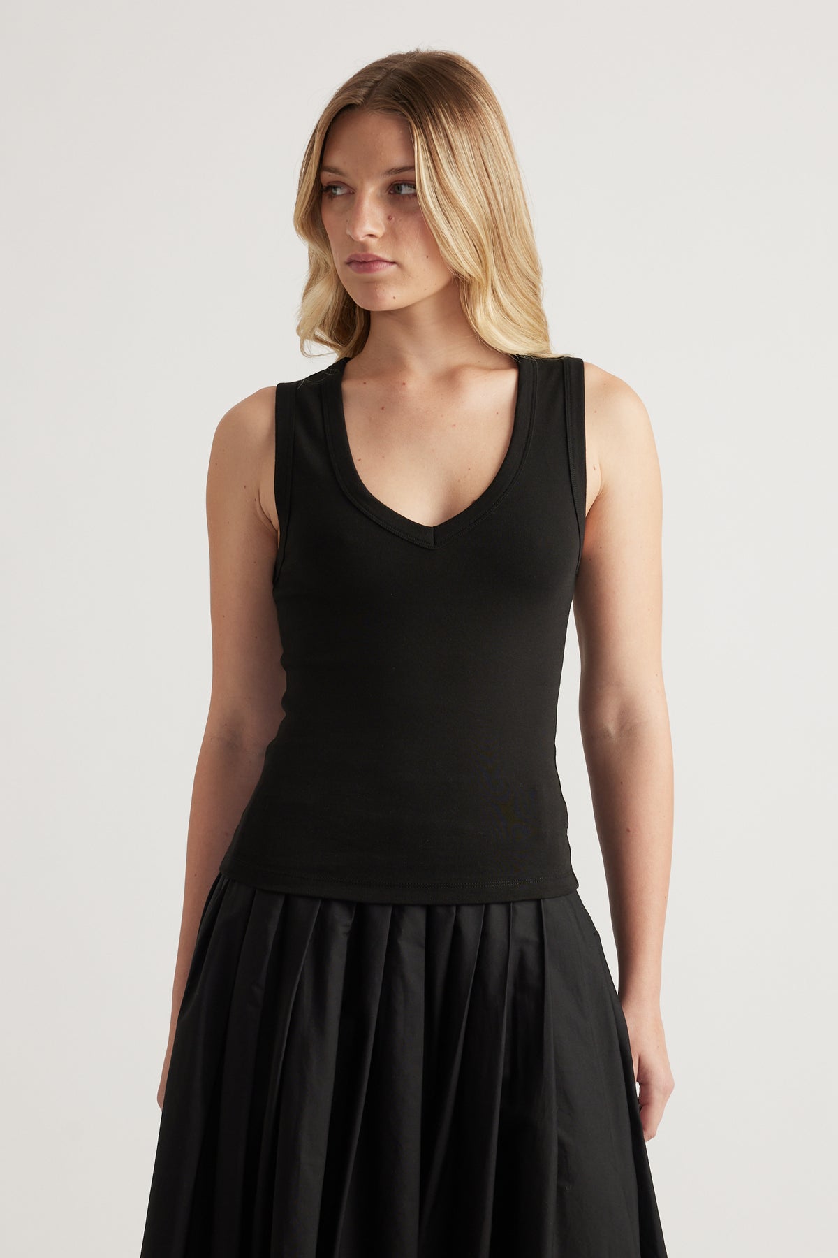 Flynn V Neck Tank