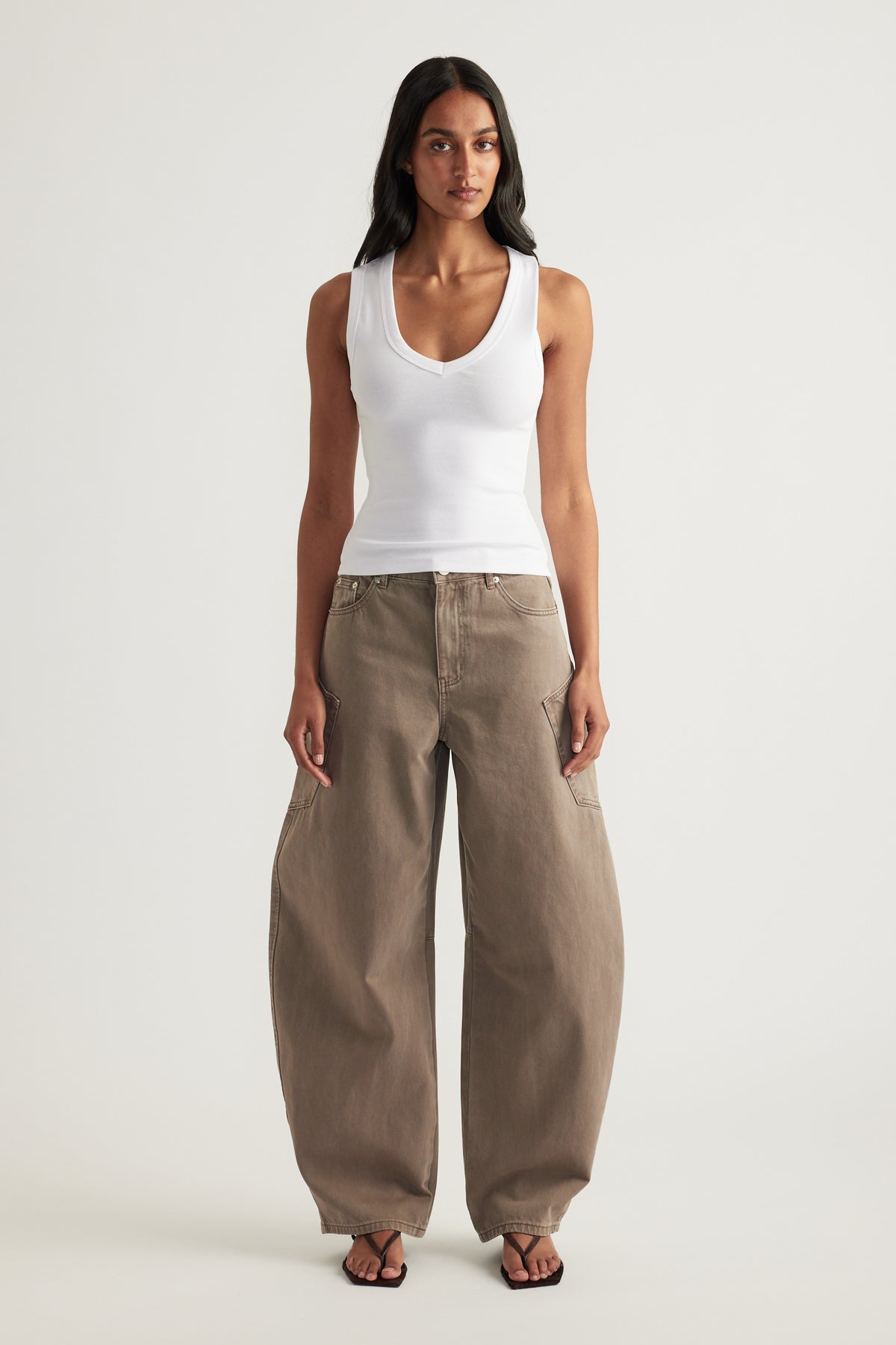 Flynn V Neck Tank