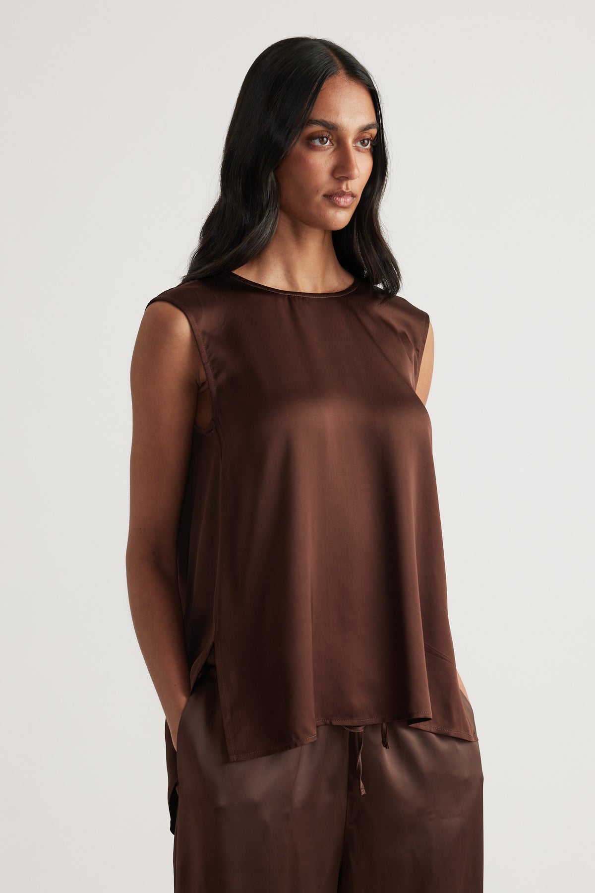 Tyson Satin Tank