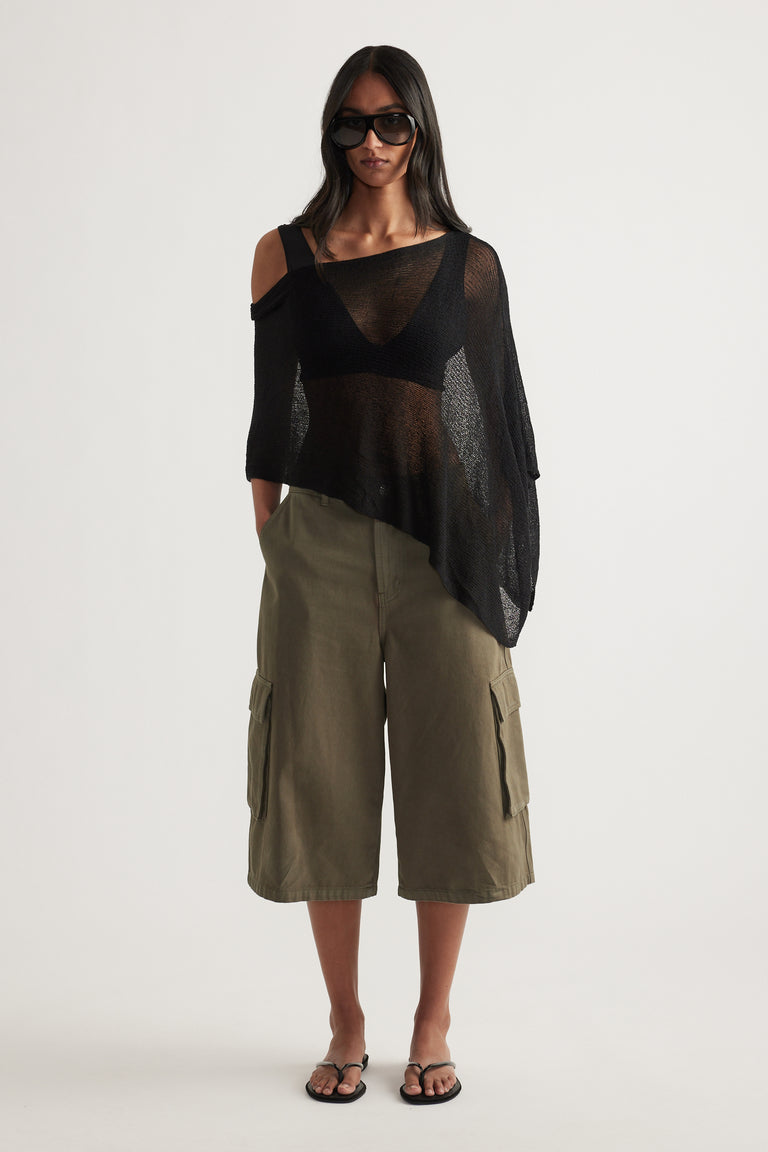 Knit Poncho