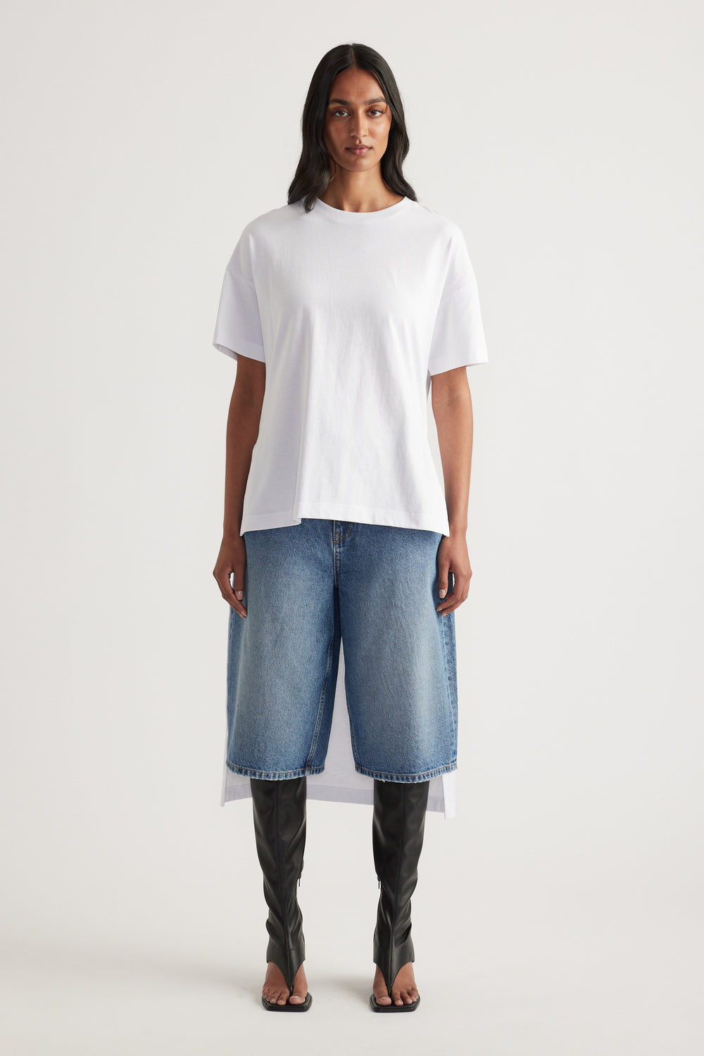 Corey Longline Denim Short