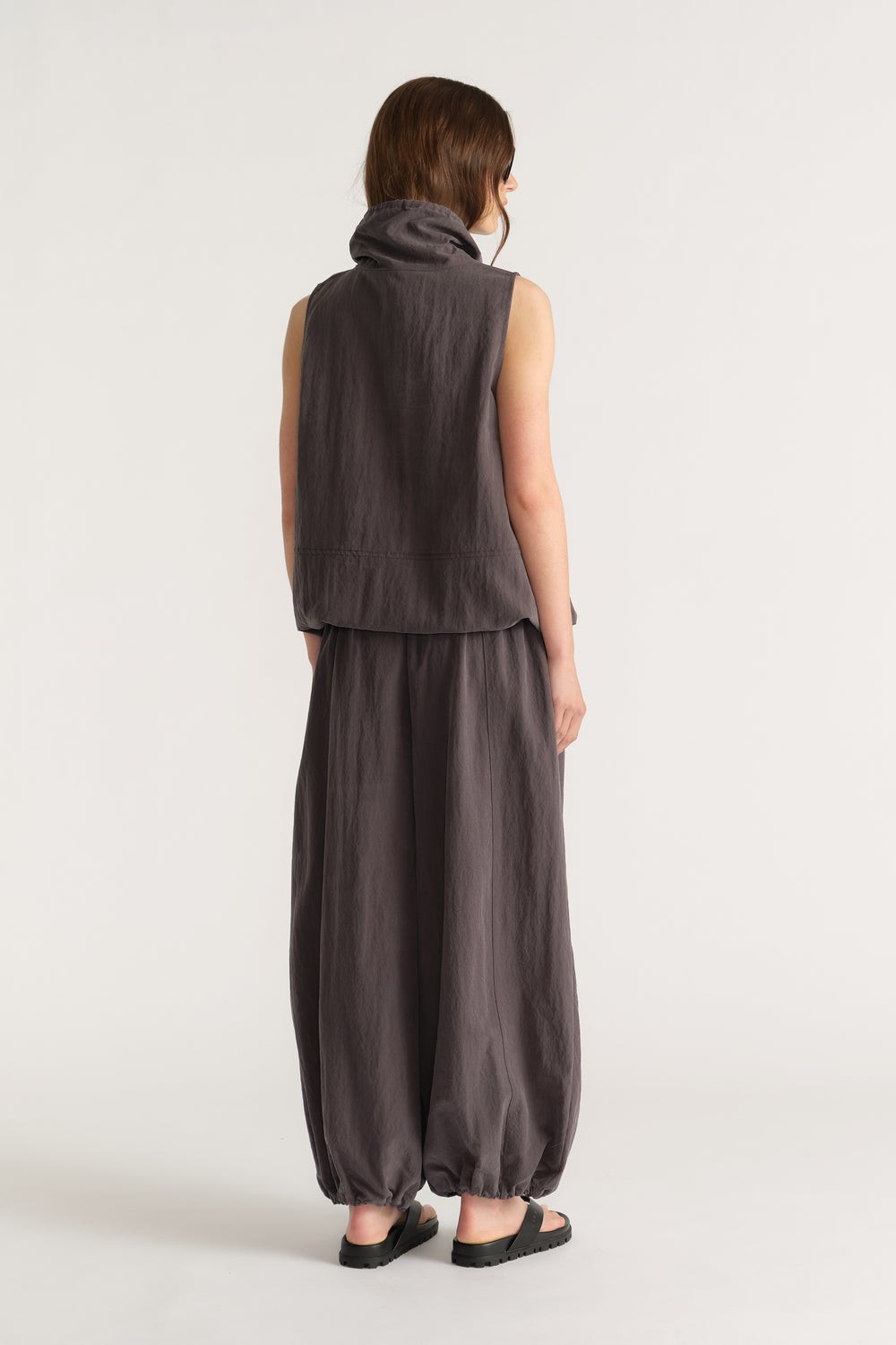 D-Luxe Funnel Neck Top