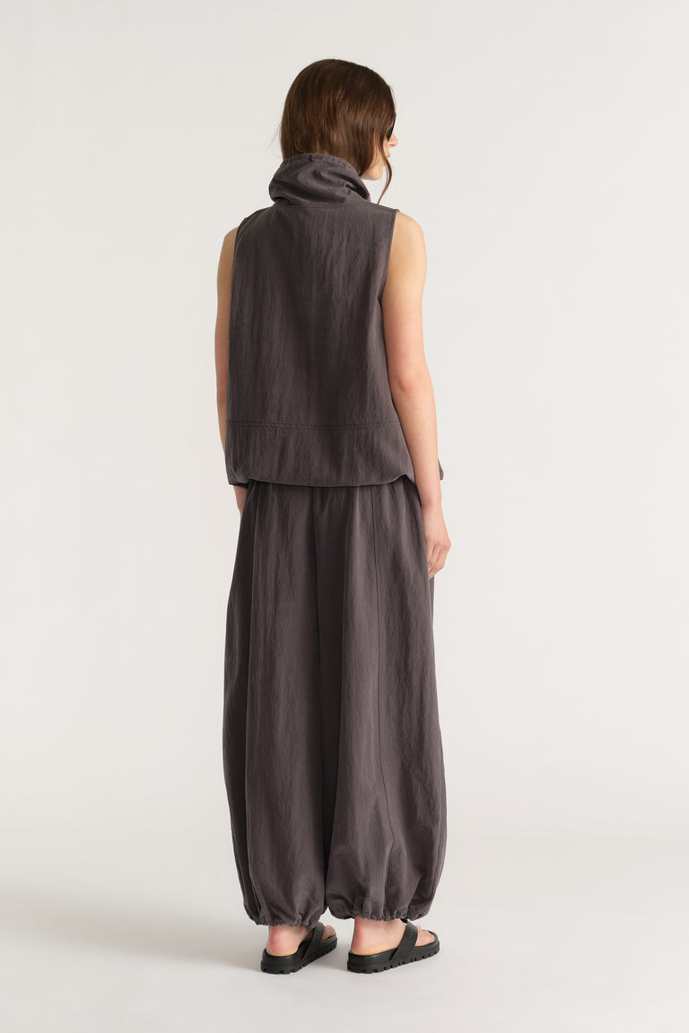 D-Luxe Funnel Neck Top