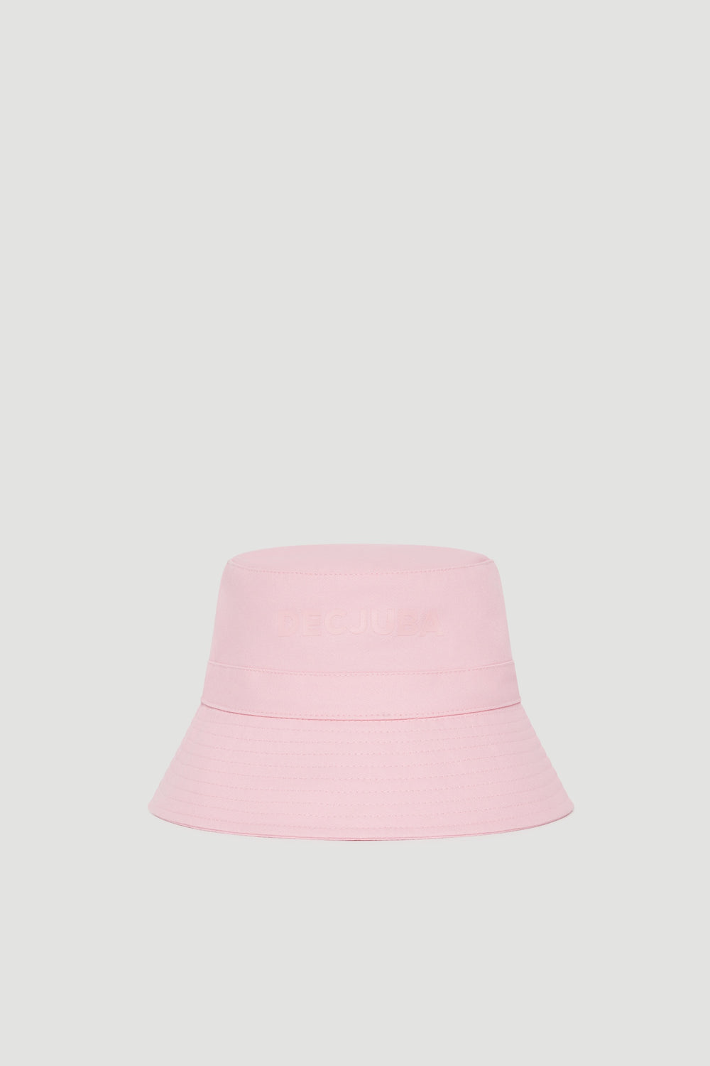 Girls pink bucket hat with tonal logo and lightweight design