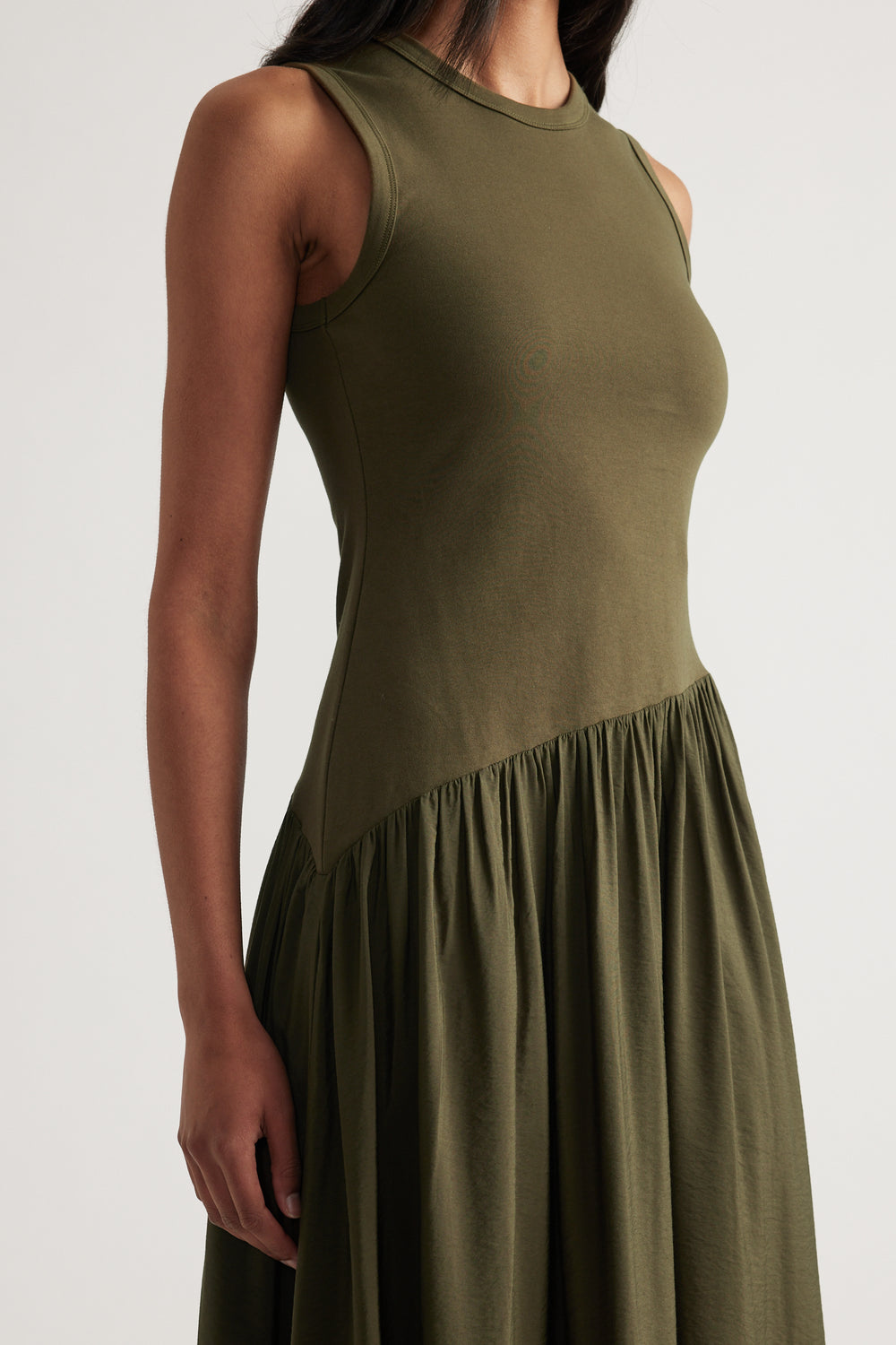 Grace Asymmetric Midi Dress