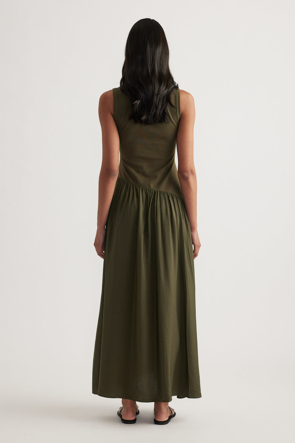 Grace Asymmetric Midi Dress
