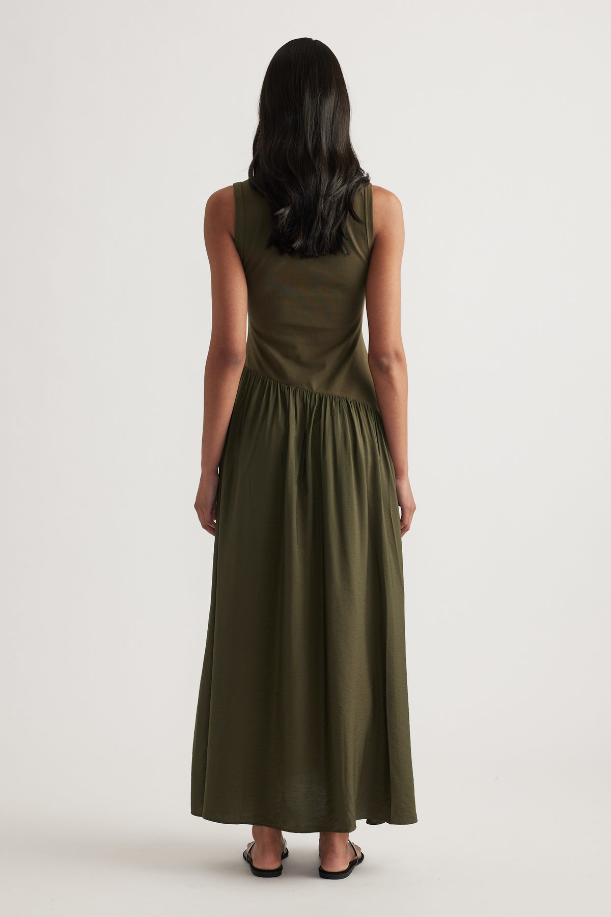 Grace Asymmetric Midi Dress