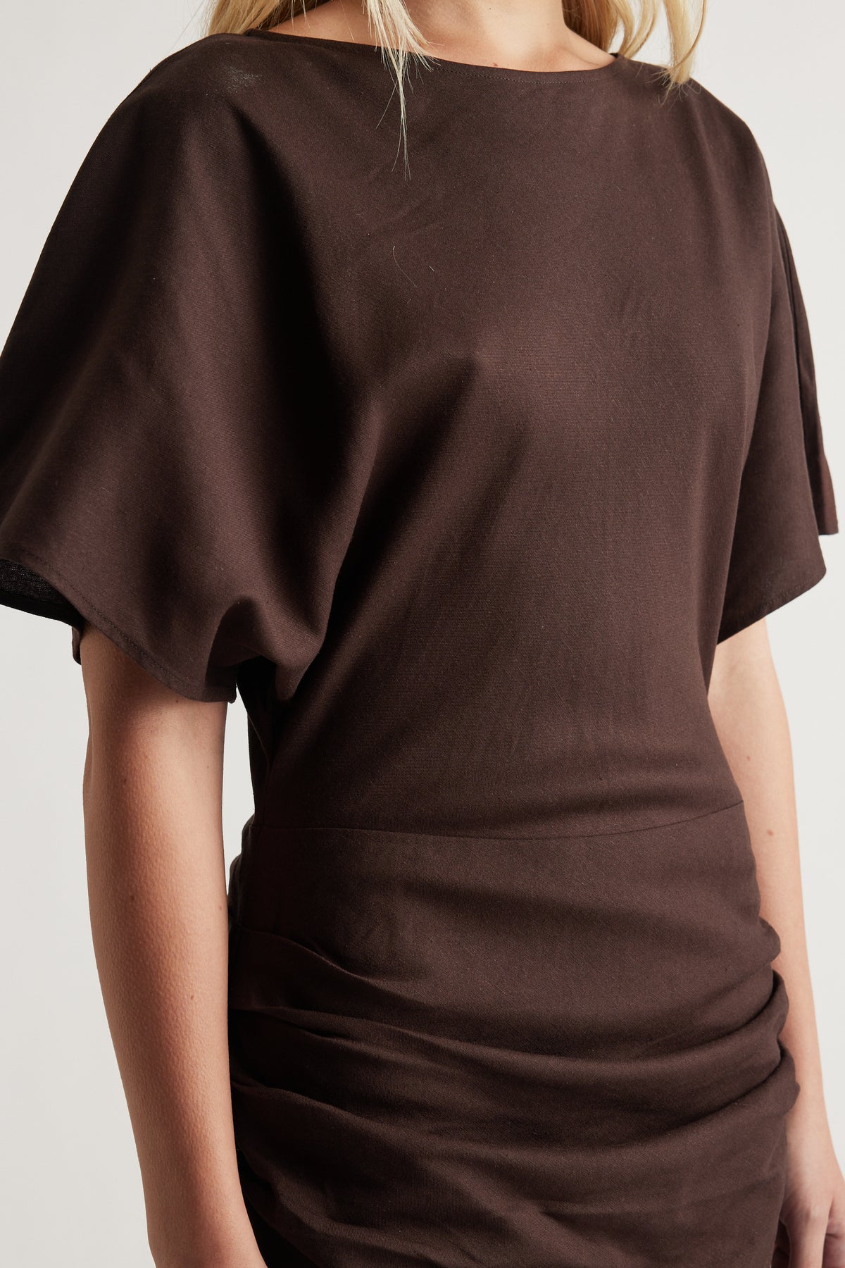 Julia Ruched Maxi Dress