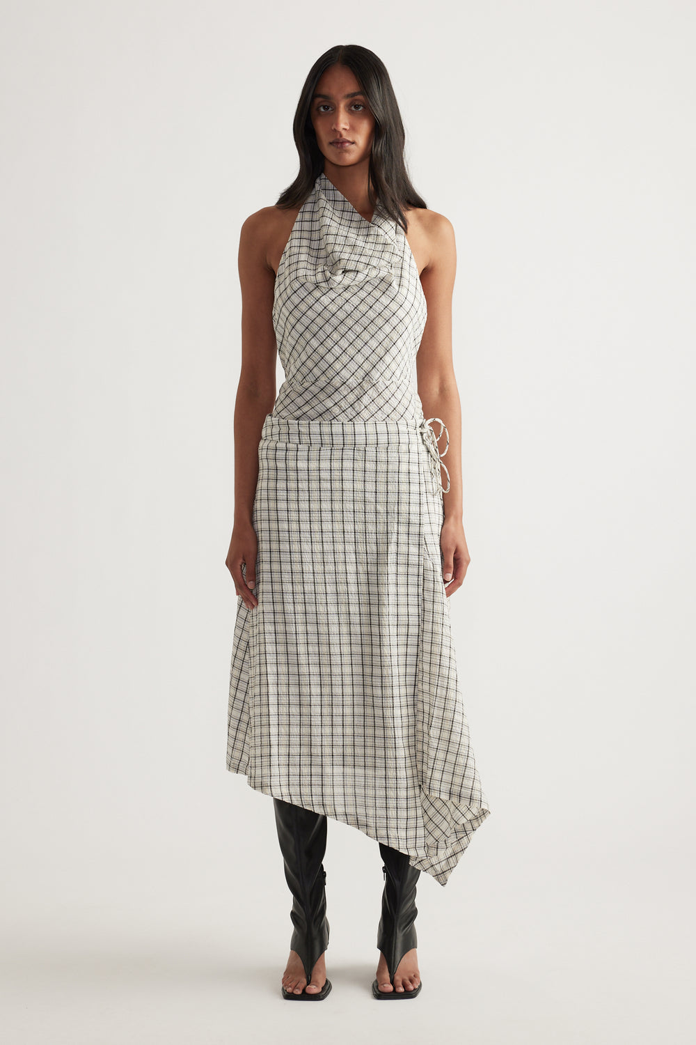 Scarlet Handkerchief Skirt