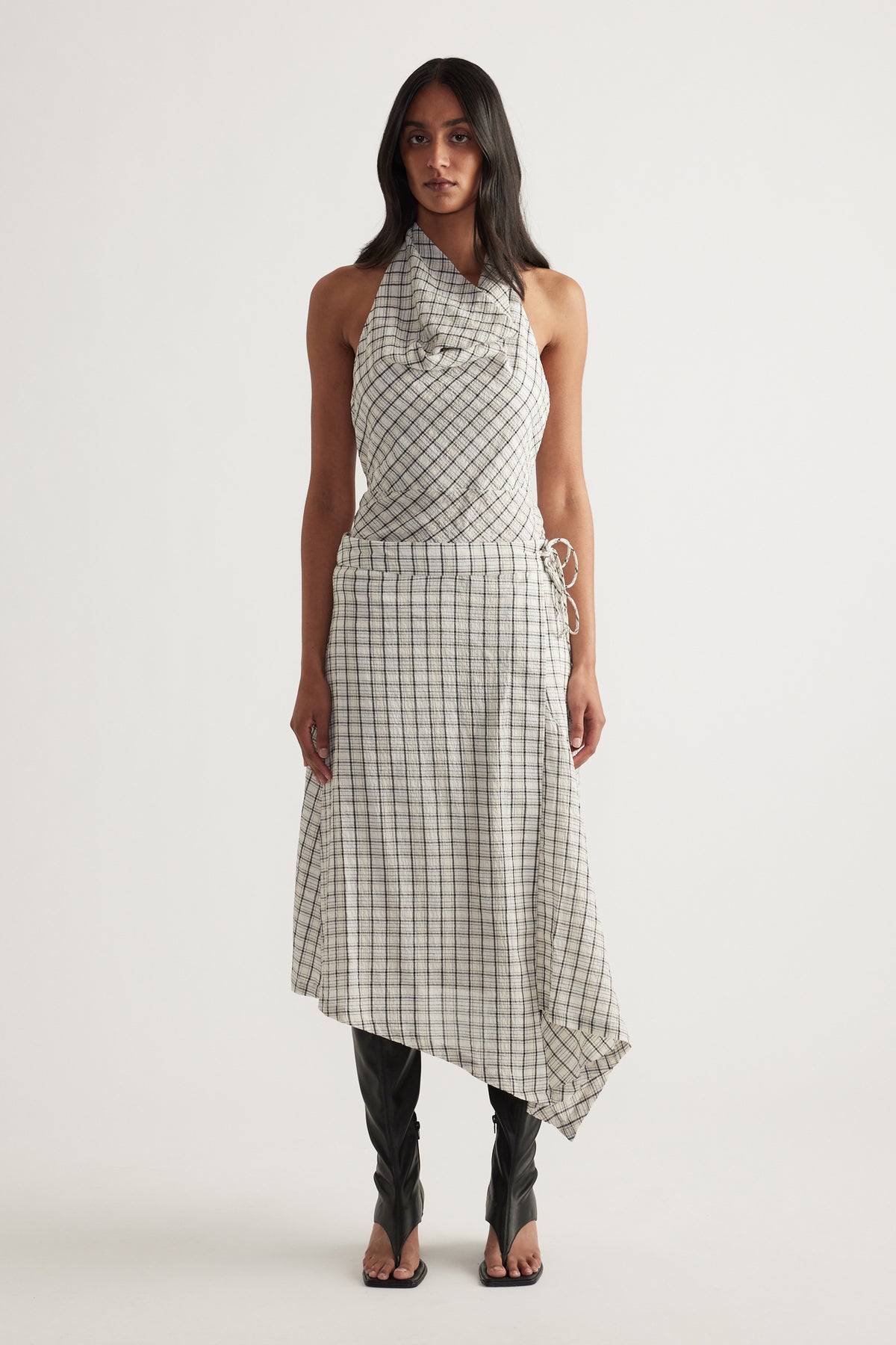 Scarlet Handkerchief Skirt