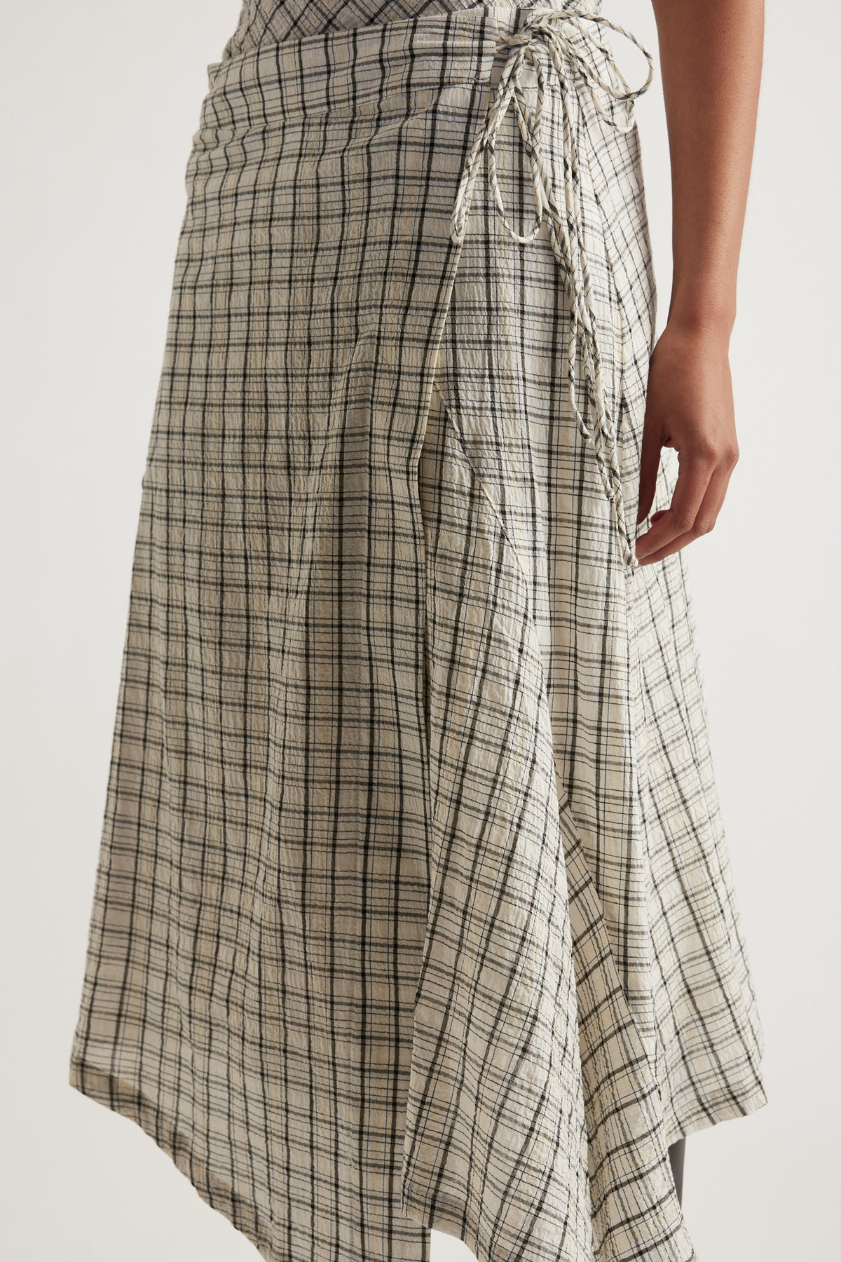 Scarlet Handkerchief Skirt