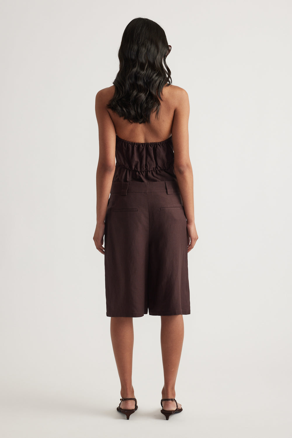 Gwen Linen Blend Shorts