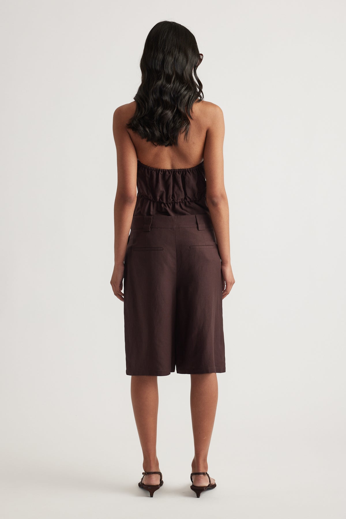 Gwen Linen Blend Shorts