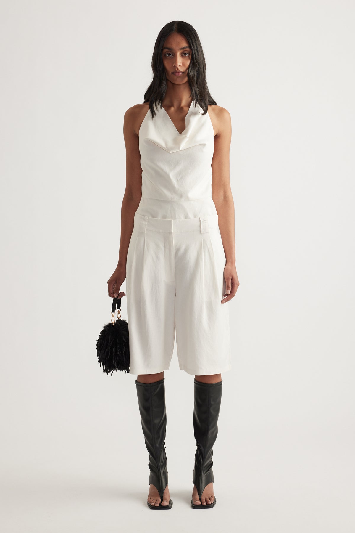 Gwen Linen Blend Shorts