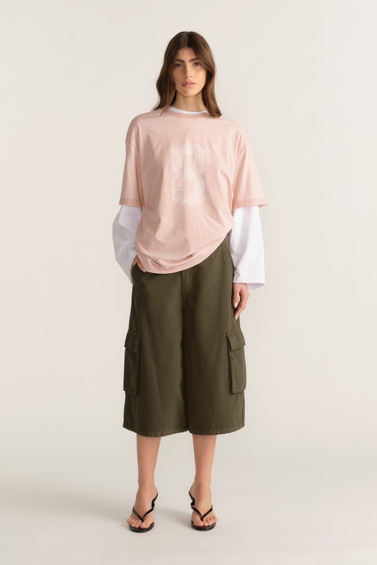 D-Luxe Oversized Washed Tee