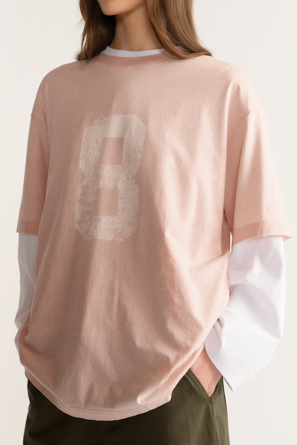 D-Luxe Oversized Washed Tee