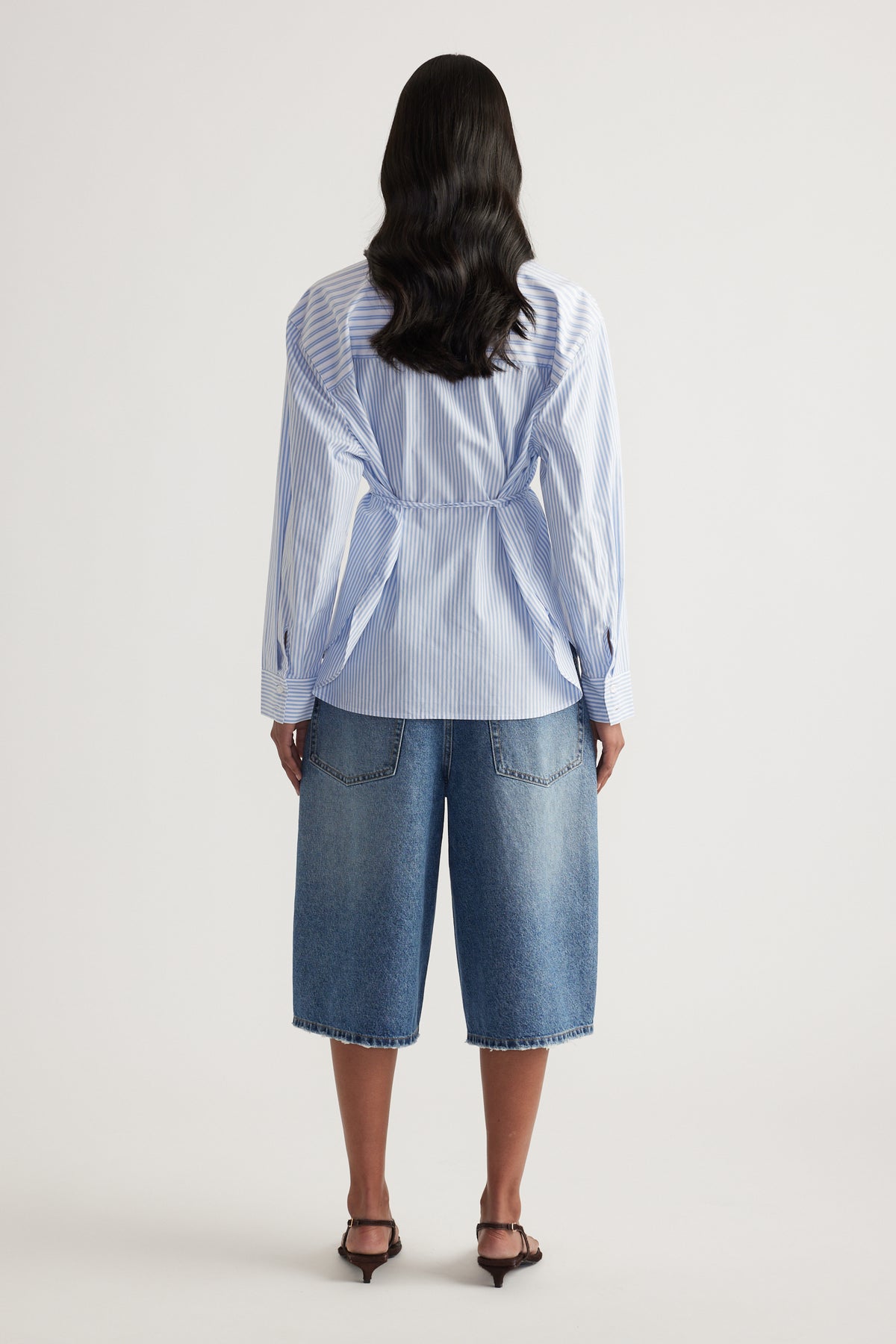 Lucy Cotton Side Tie Shirt