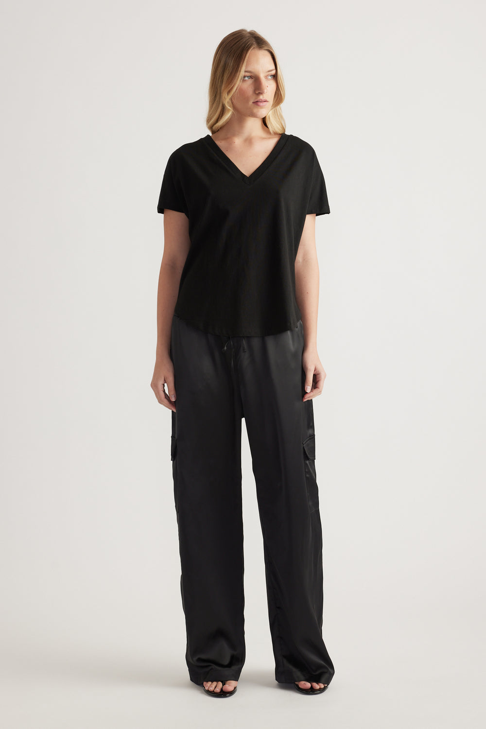 Maria V Neck Tee