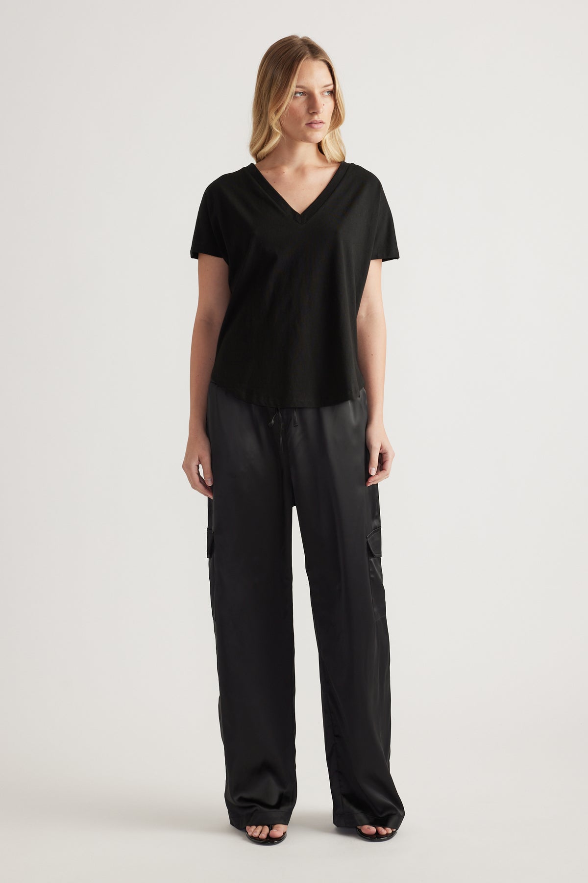 Maria V Neck Tee