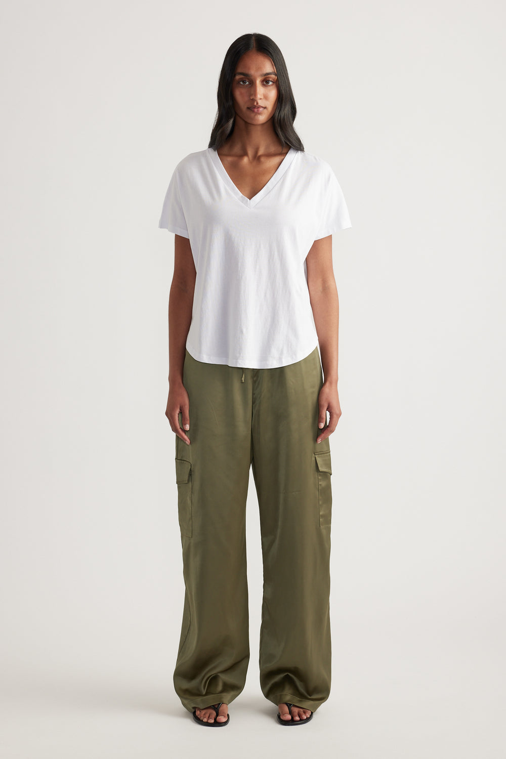 Maria V Neck Tee