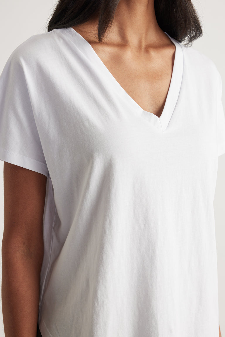 Maria V Neck Tee