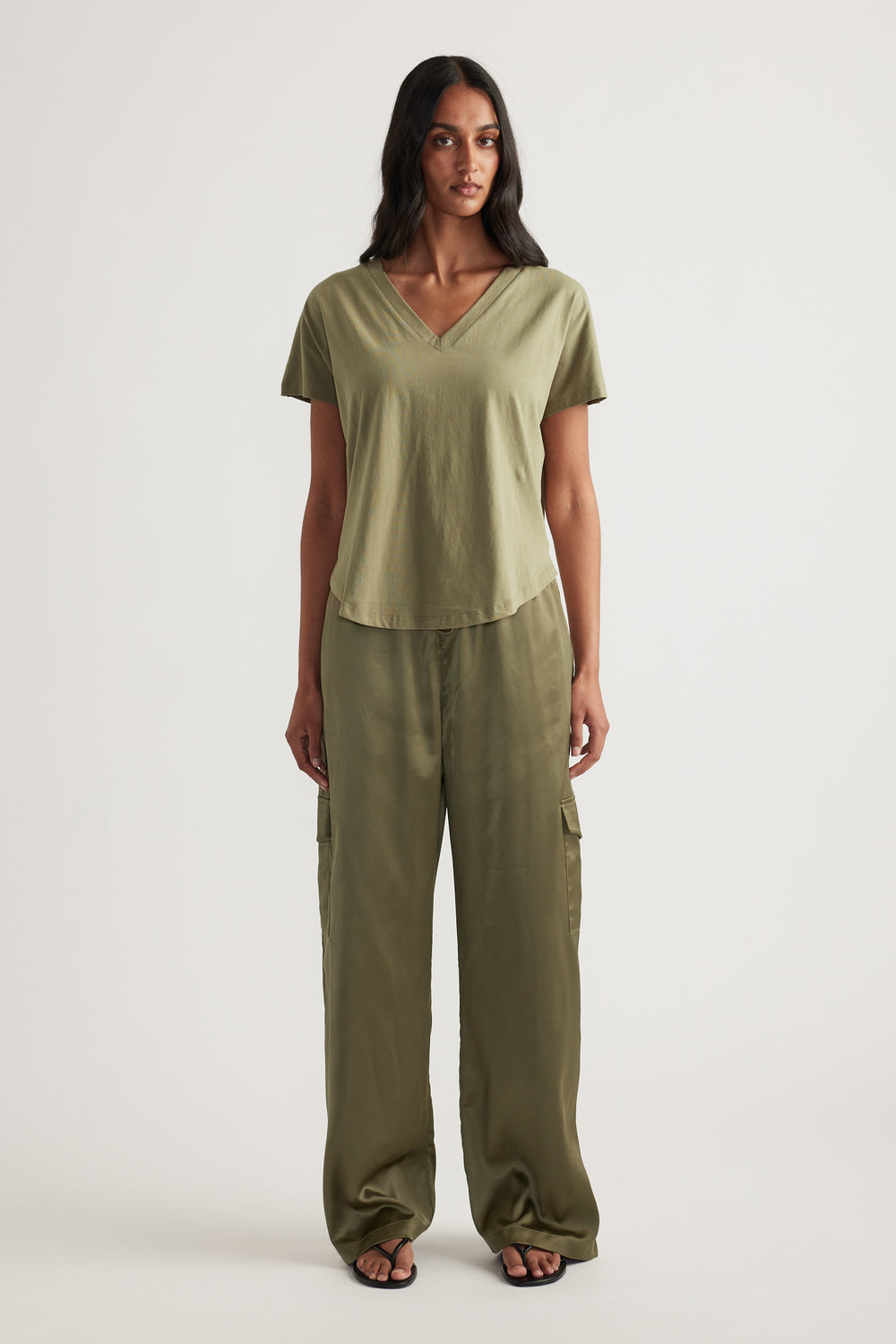 Maria V Neck Tee
