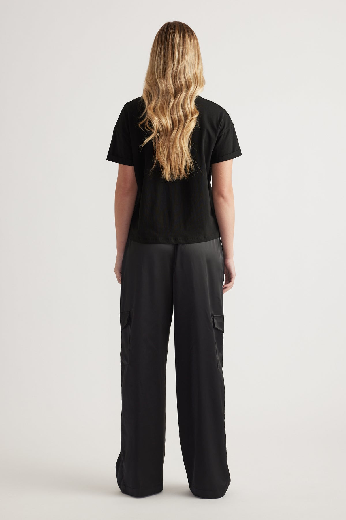 Maria Boxy Cropped Tee