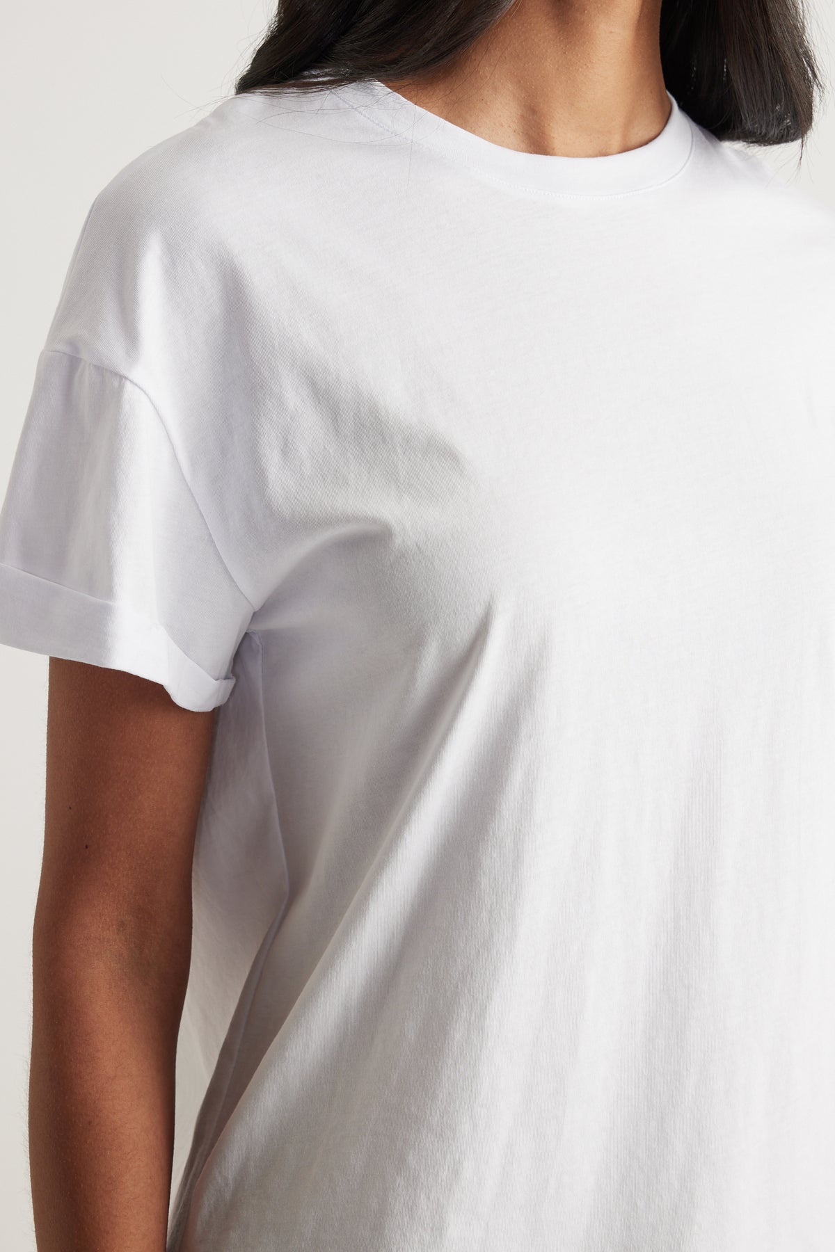 Maria Boxy Cropped Tee