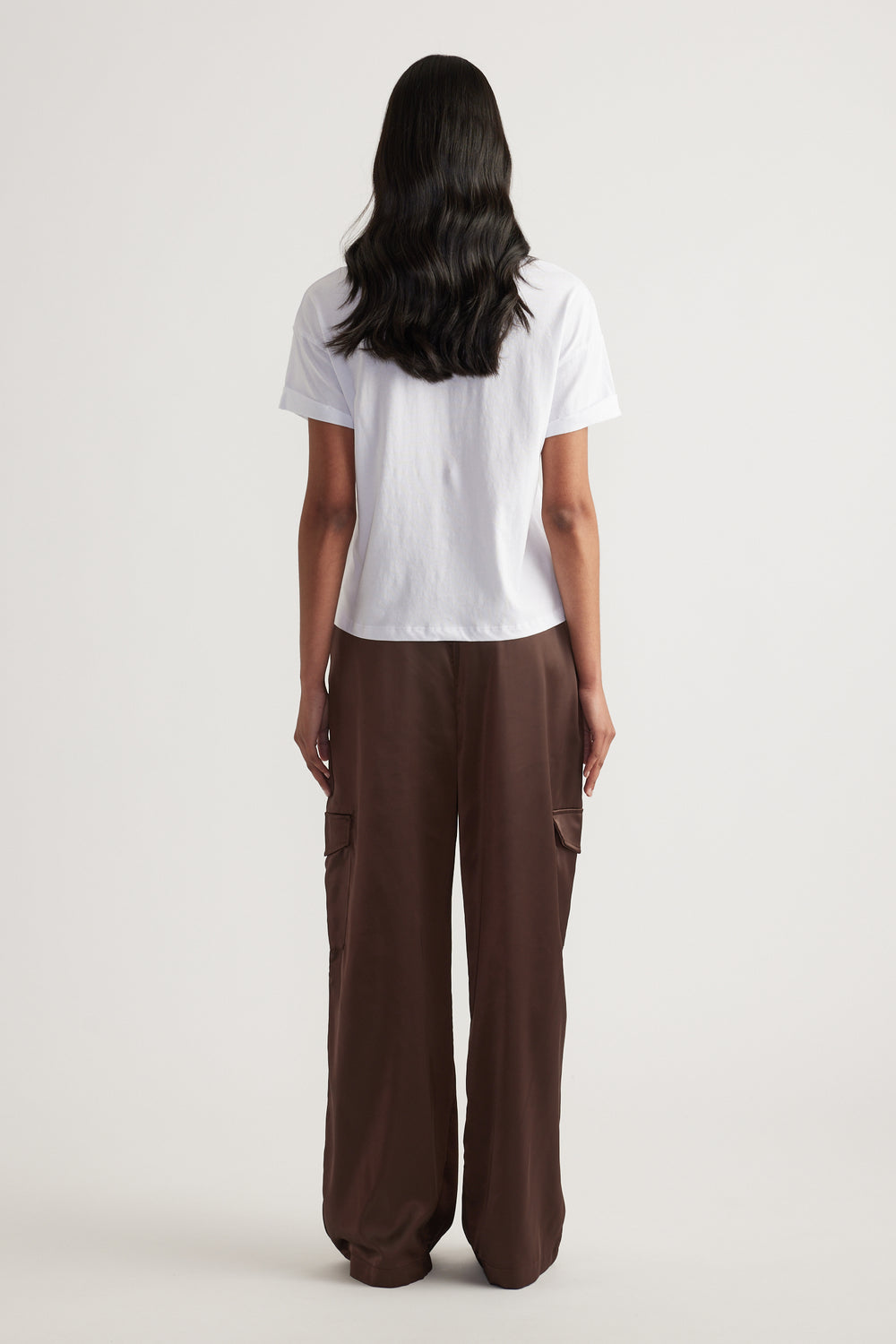 Maria Boxy Cropped Tee